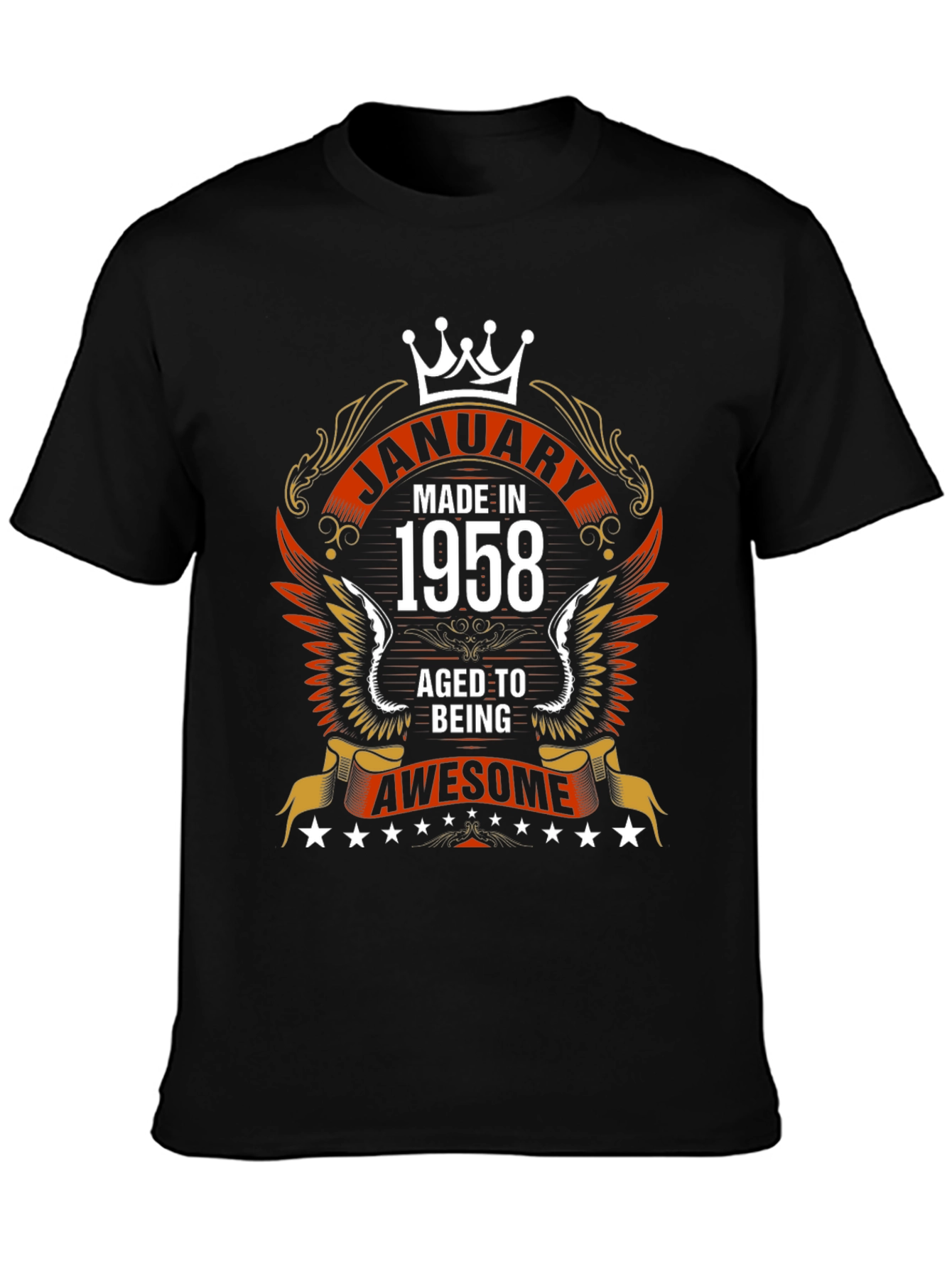 January 1958 Aged To Awesome T-Shirt