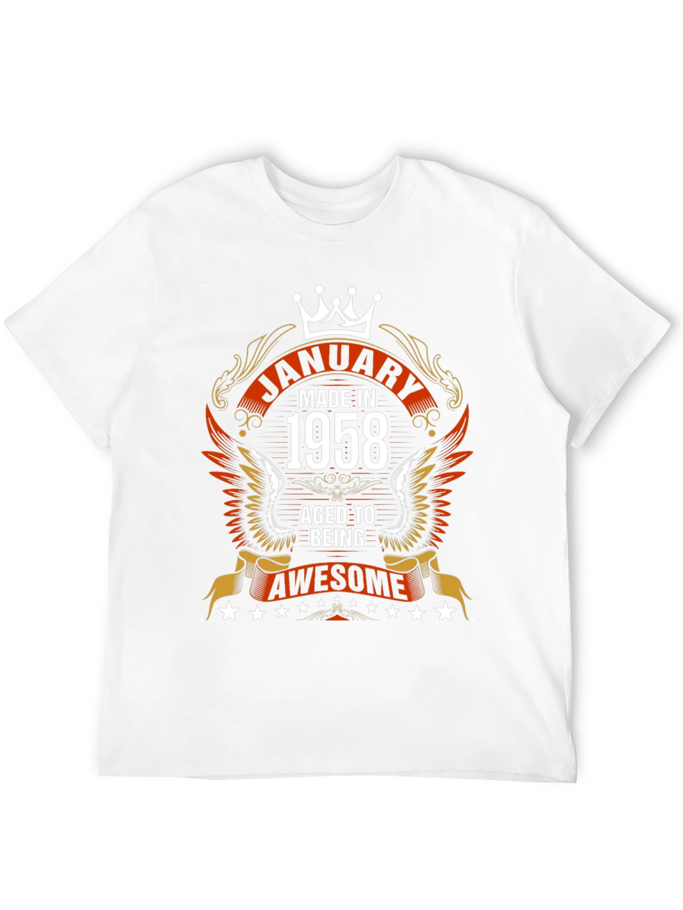 January 1958 Aged To Awesome T-Shirt