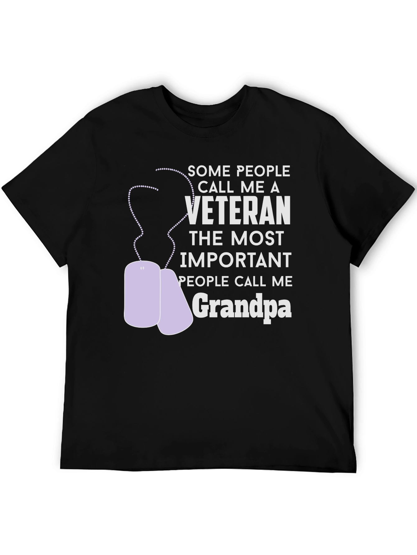 Veteran Grandpa T-Shirt - Gift for Grandfathers