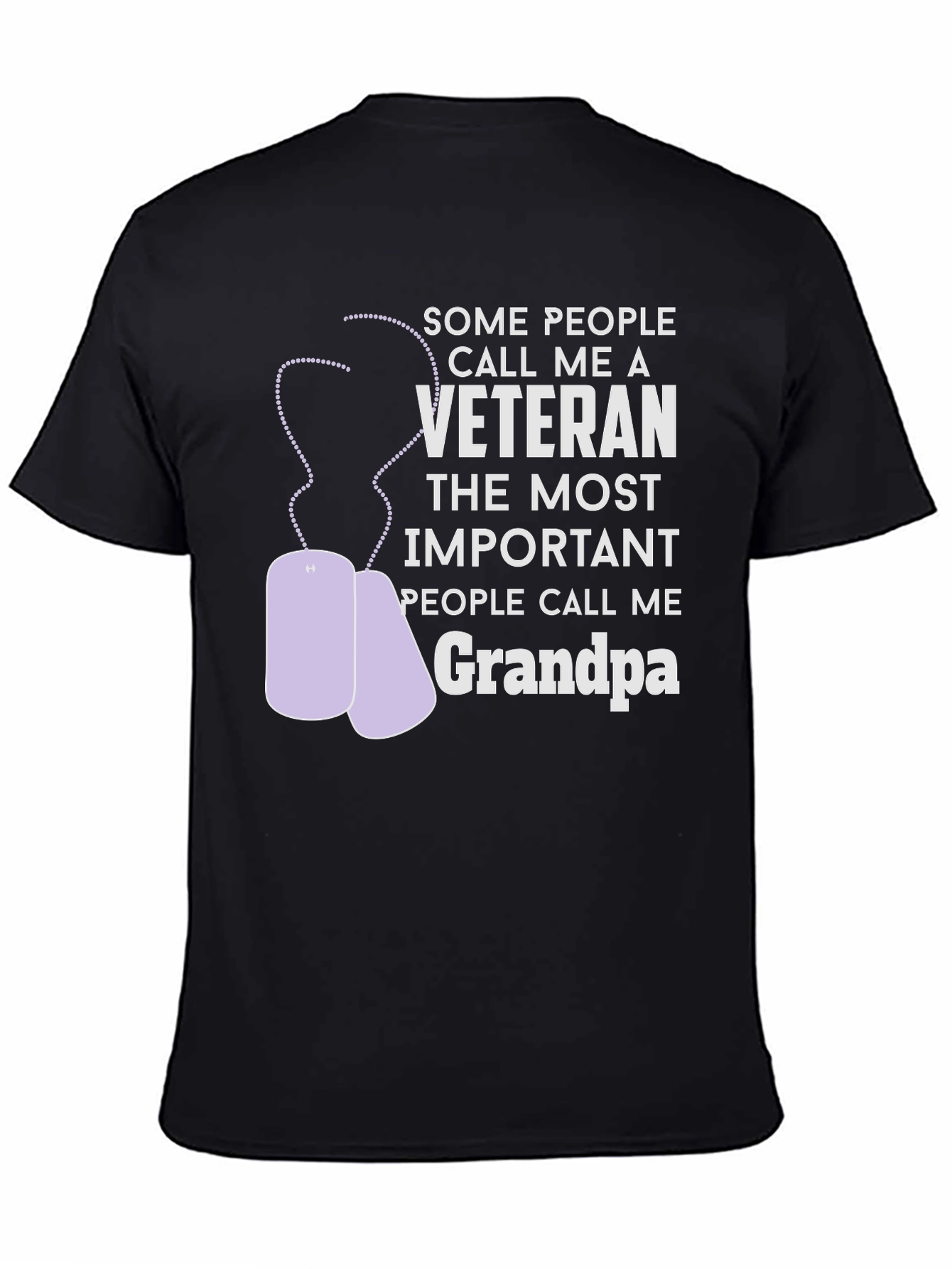 Veteran Grandpa T-Shirt - Gift for Grandfathers