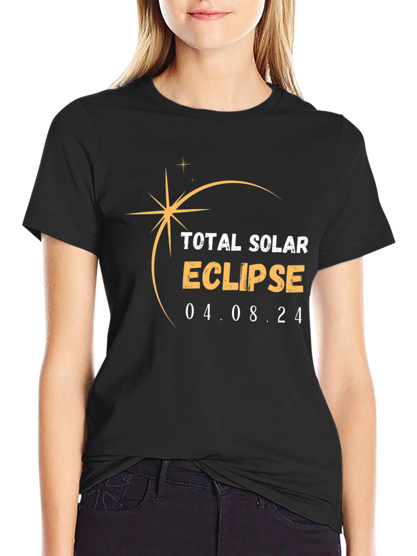 Total Solar Eclipse 2024 Graphic Tee