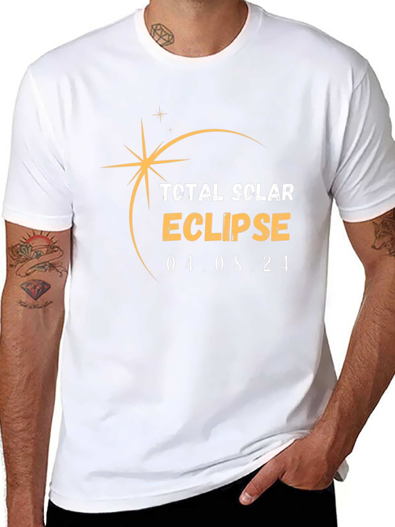 Total Solar Eclipse 2024 Graphic Tee