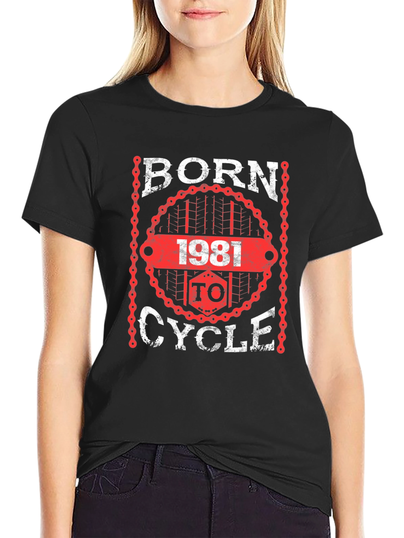 Born to Cycle 1981 T-Shirt