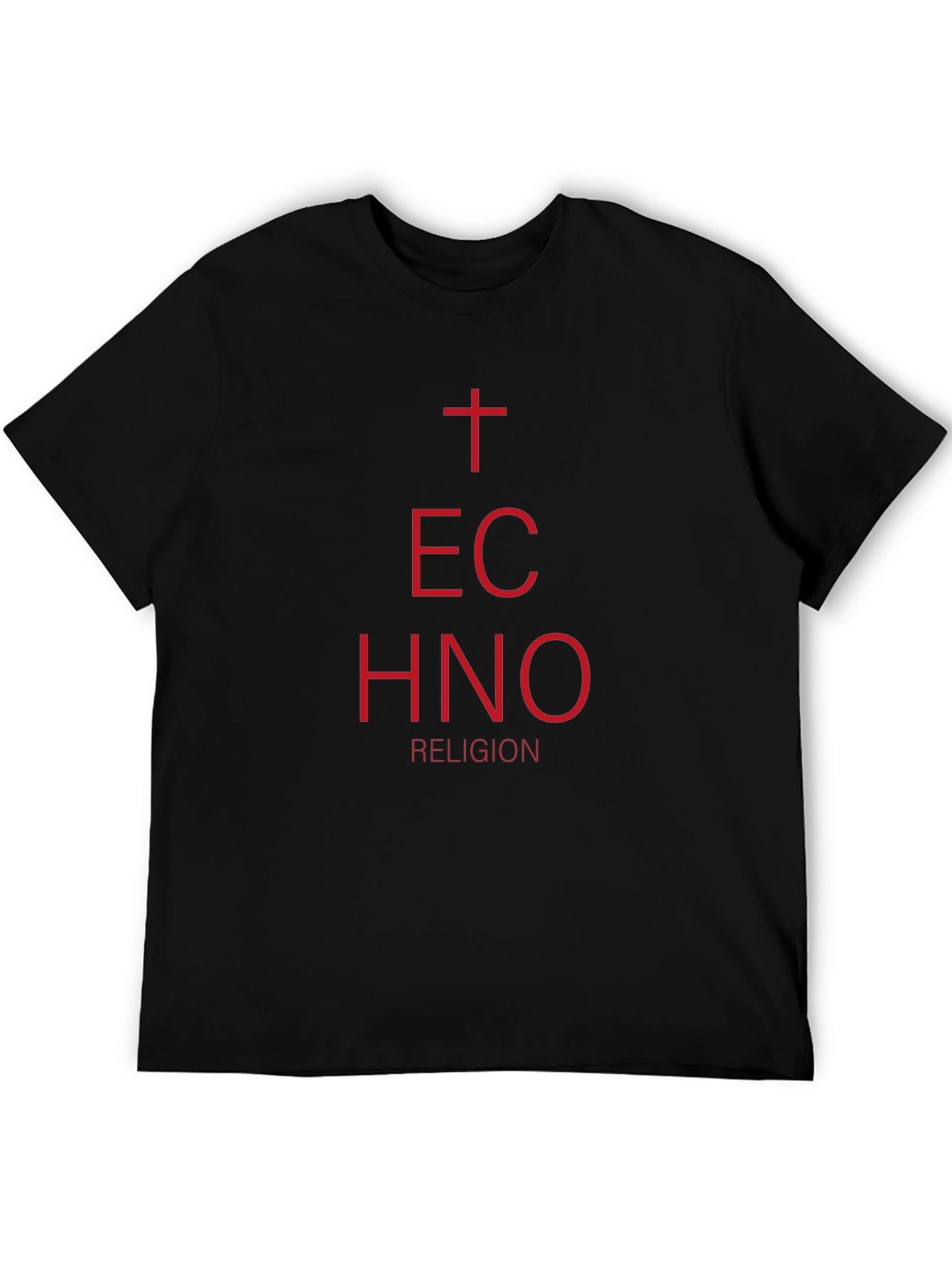 Techno Religion Graphic T-Shirt