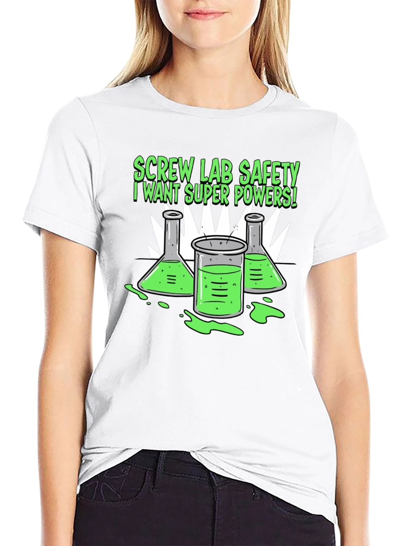 Screw Lab Safety T-Shirt - Super Powers