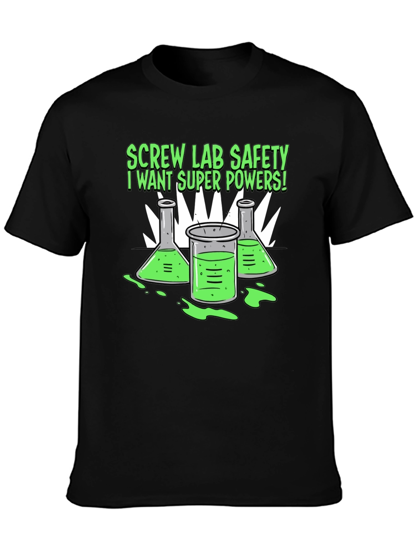 Screw Lab Safety T-Shirt - Super Powers