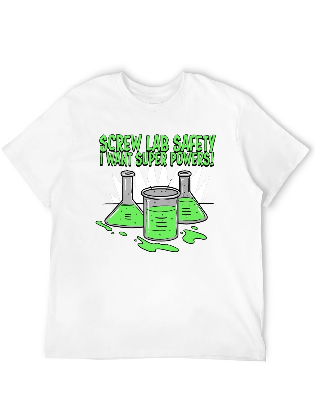 Screw Lab Safety T-Shirt - Super Powers