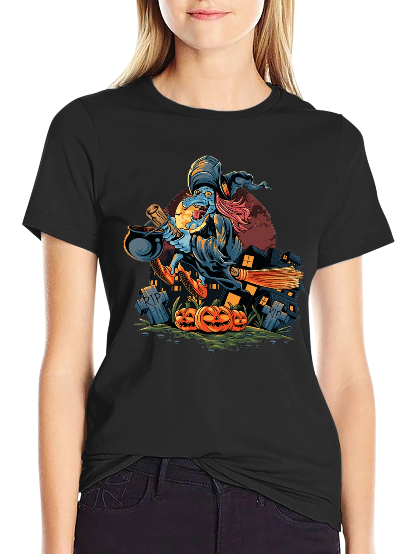 Halloween Witch T-Shirt