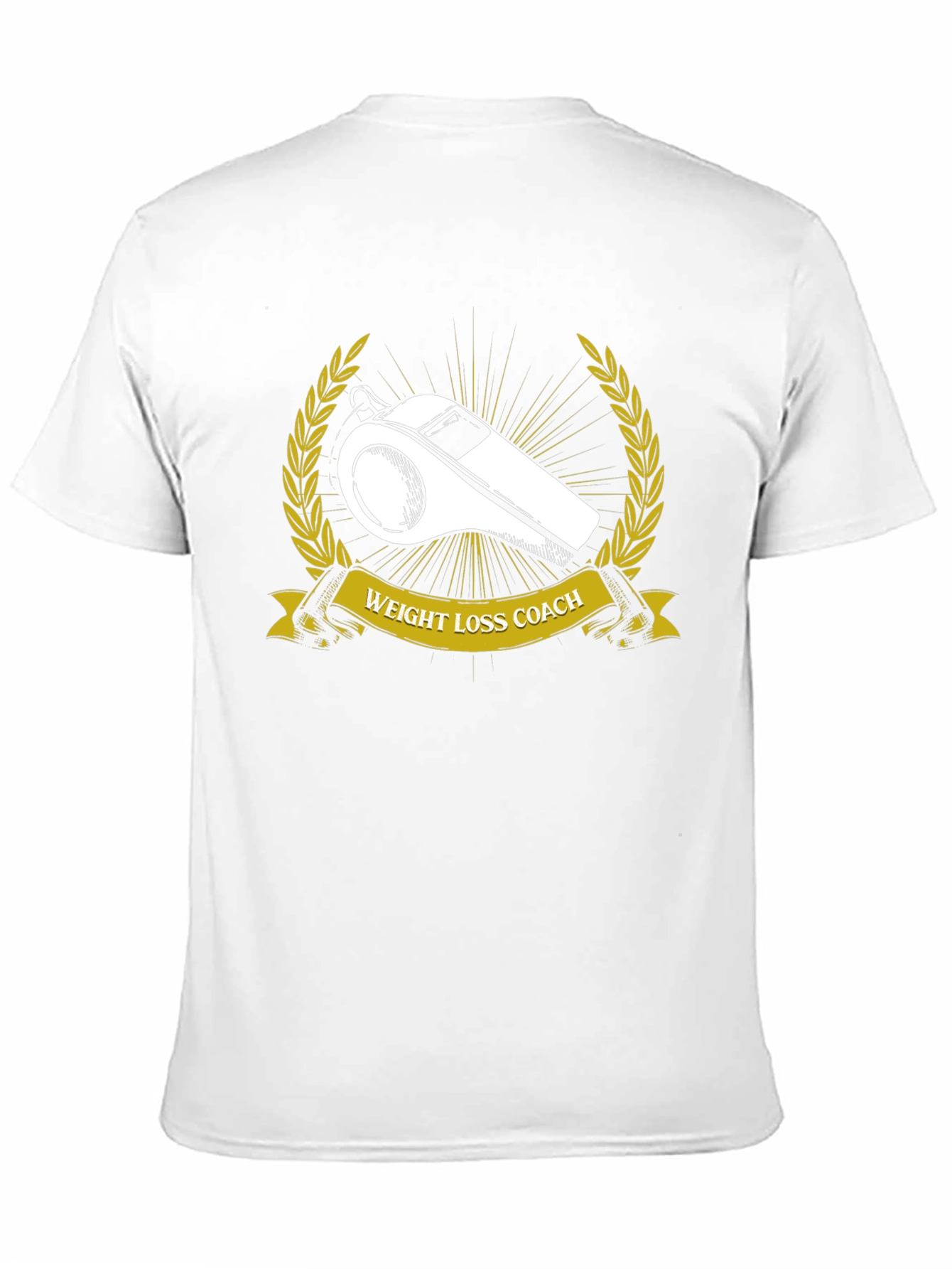 Weight Loss Coach Whistle Graphic Tee