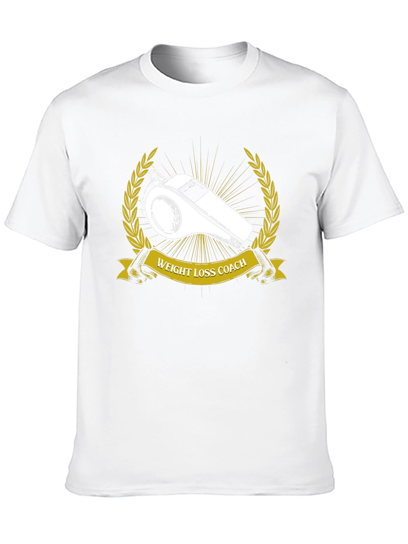 Weight Loss Coach Whistle Graphic Tee