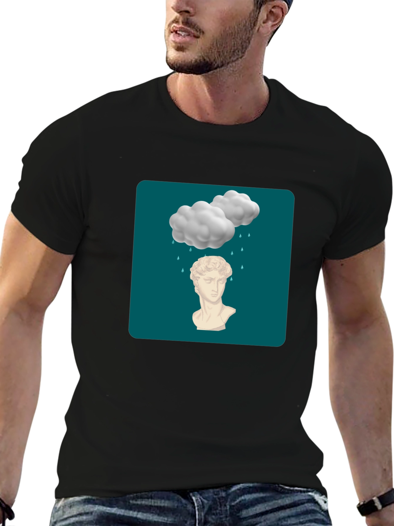 Thoughtful T-Shirt: Bust in the Rain Graphic Tee