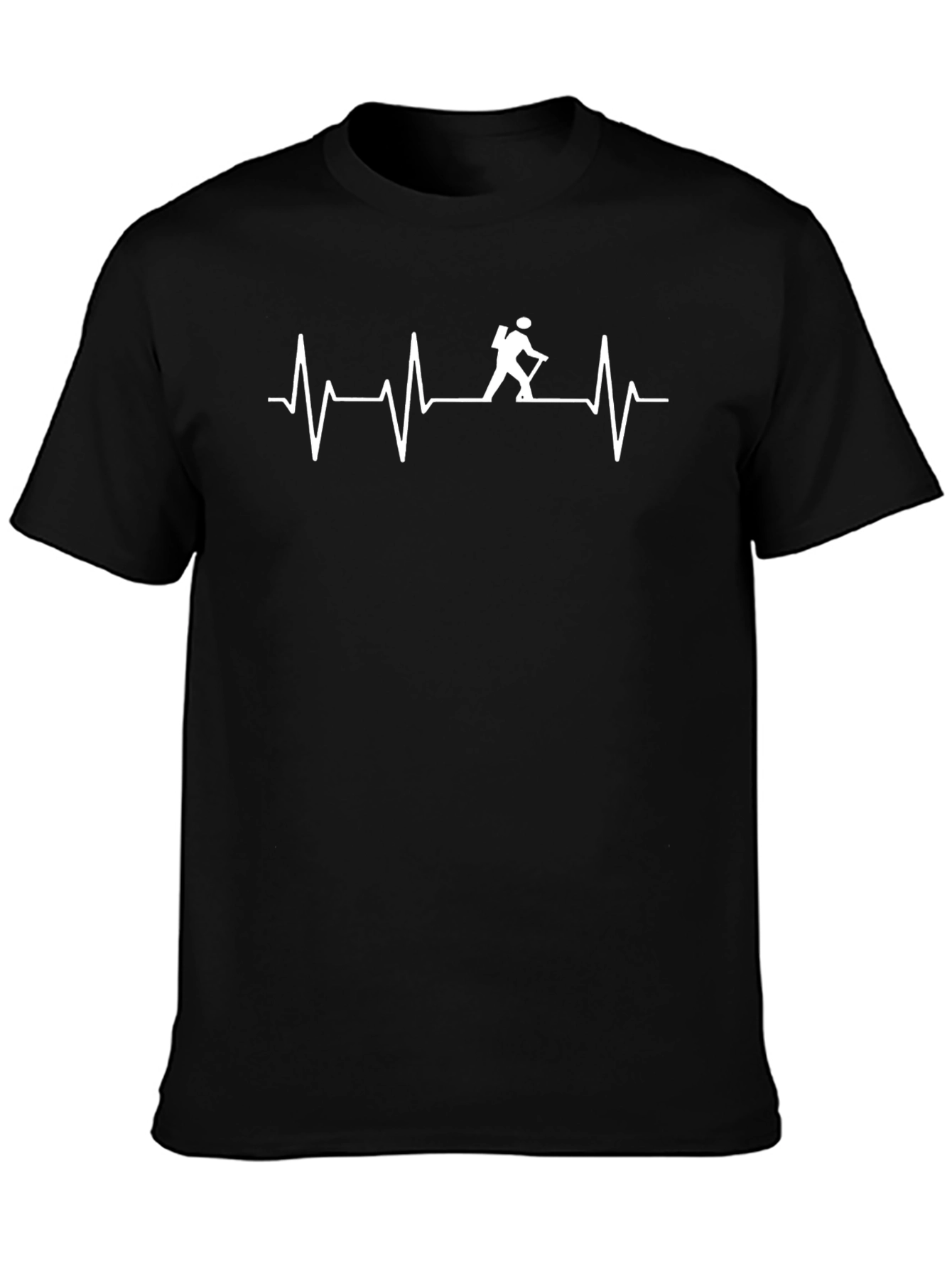 Heartbeat Hiker T-Shirt - Adventure Ready!