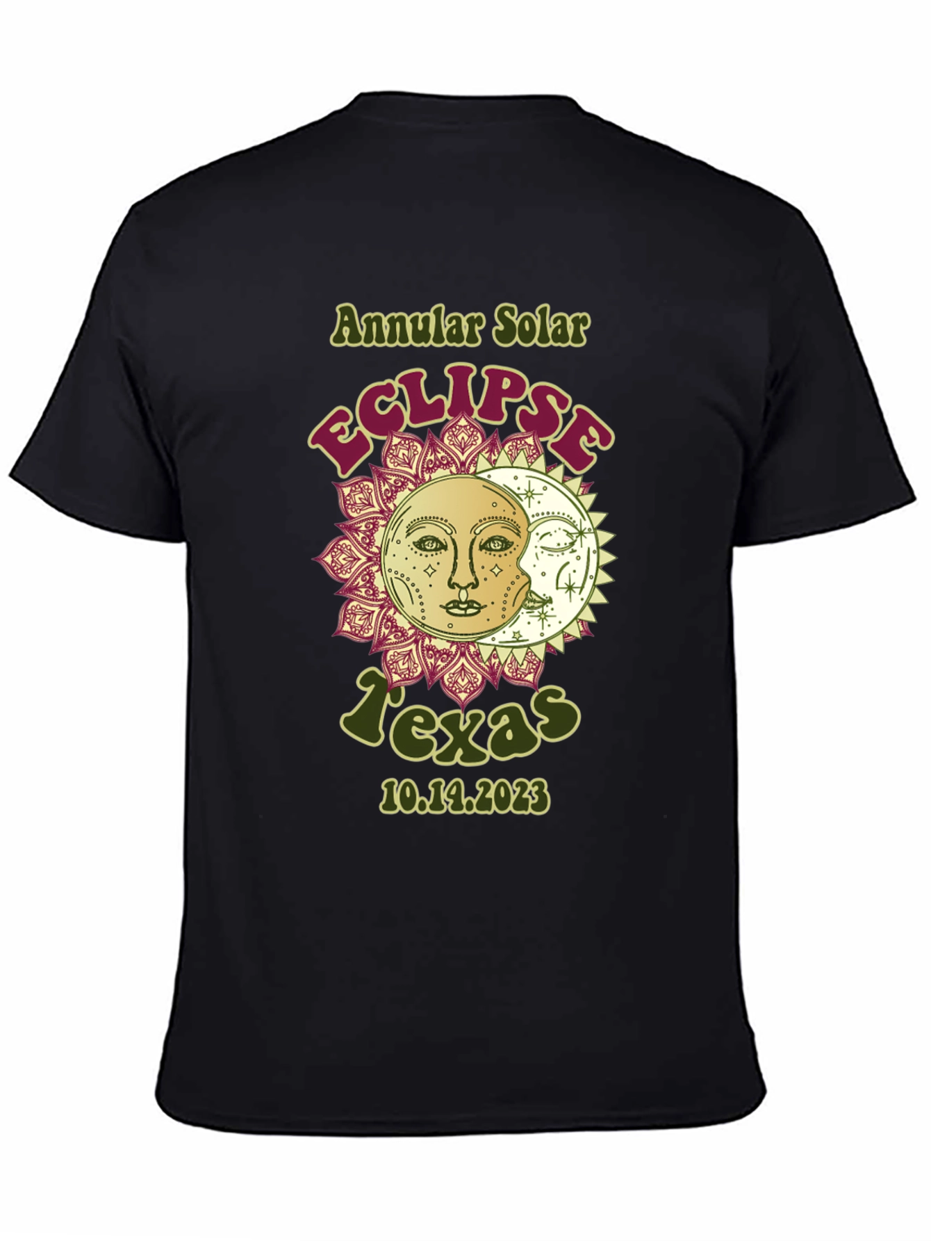 Annular Solar Eclipse Texas 2023 T-Shirt