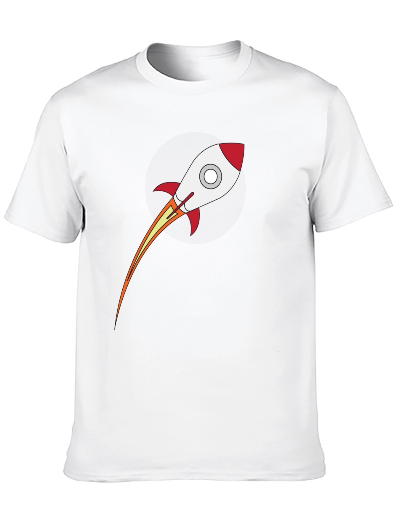 Rocket Graphic T-Shirt - Stylish Space Tee