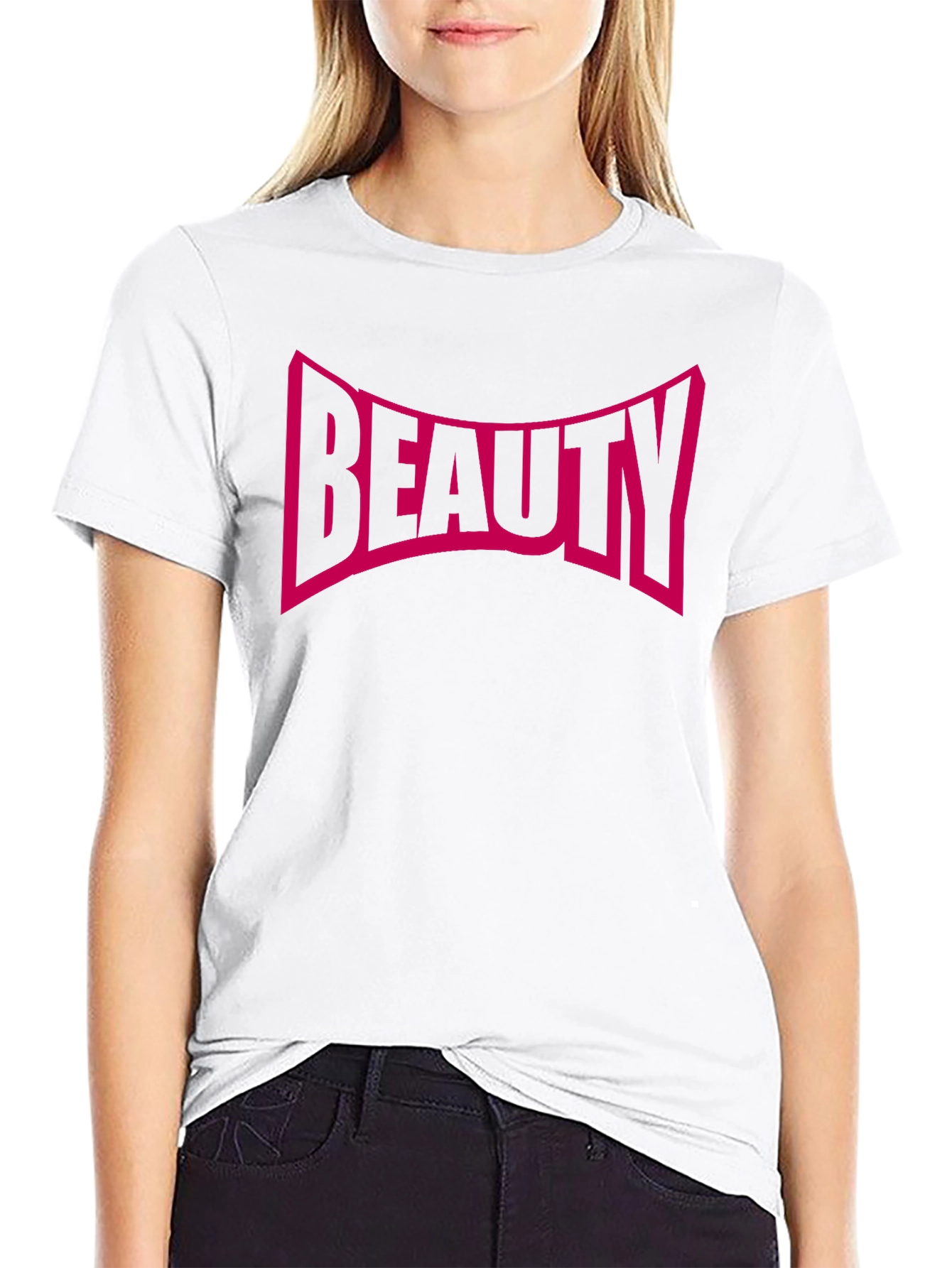 Beauty Graphic Tee - Black