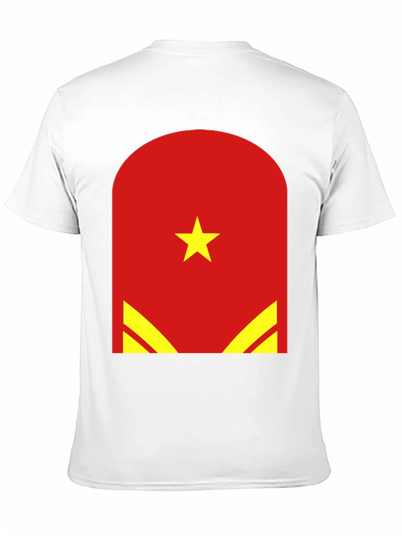 Vietnam Flag Graphic Tee - Black Cotton T-Shirt