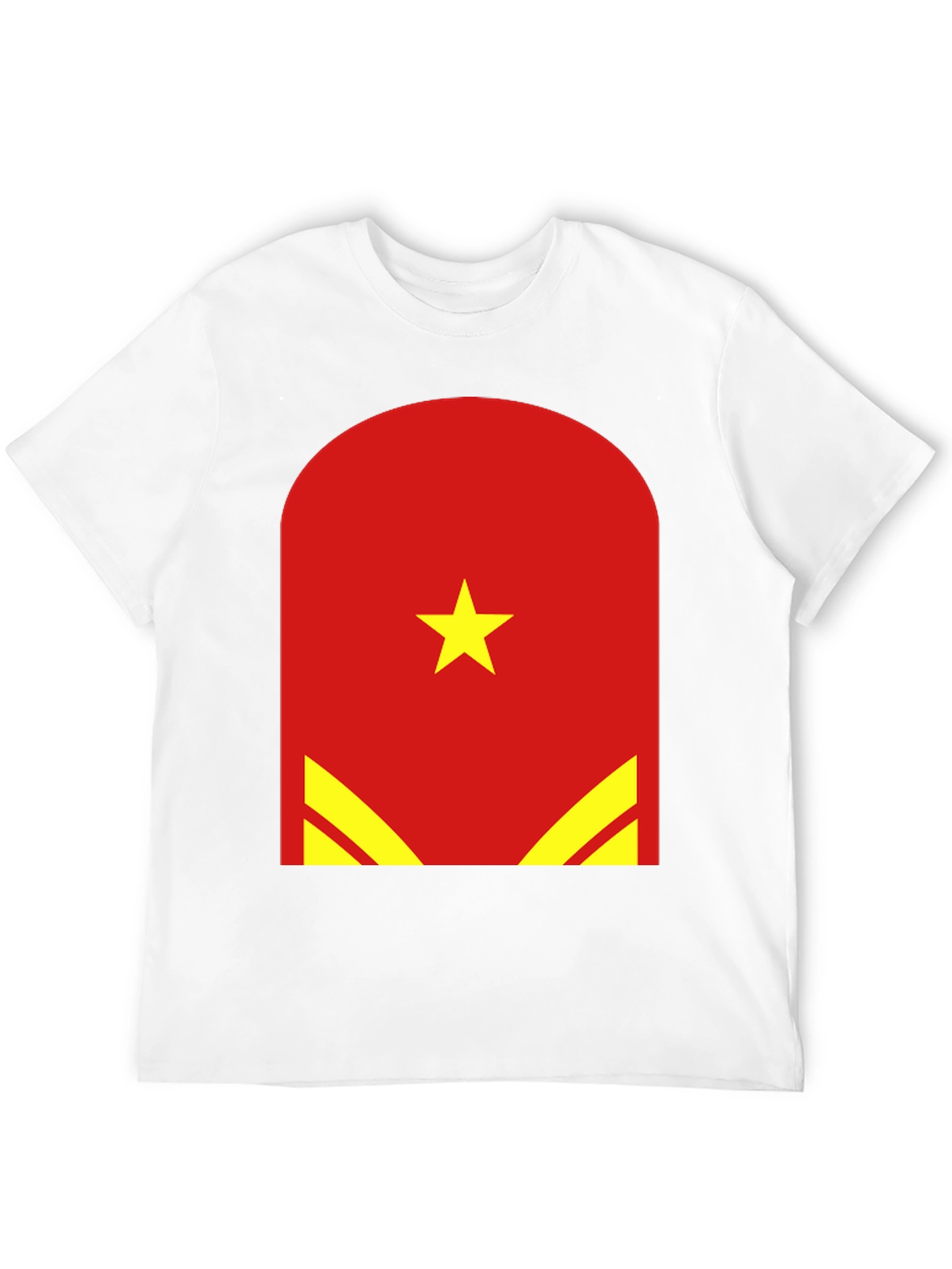 Vietnam Flag Graphic Tee - Black Cotton T-Shirt