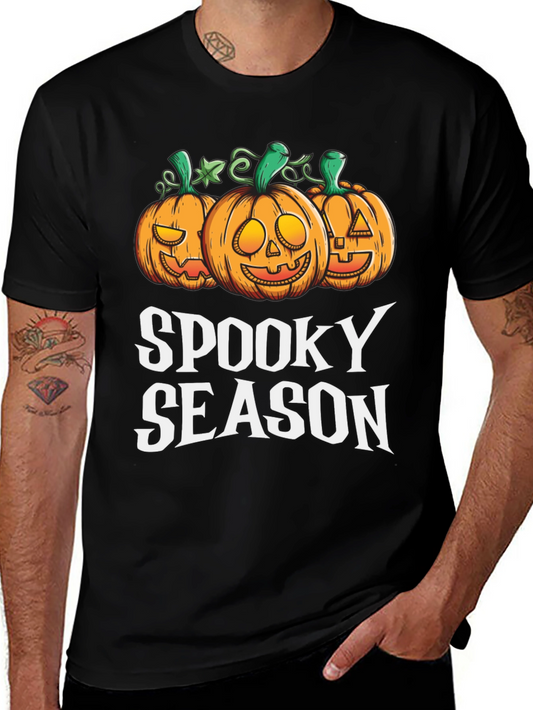 Spooky Season Pumpkin Halloween T-Shirt