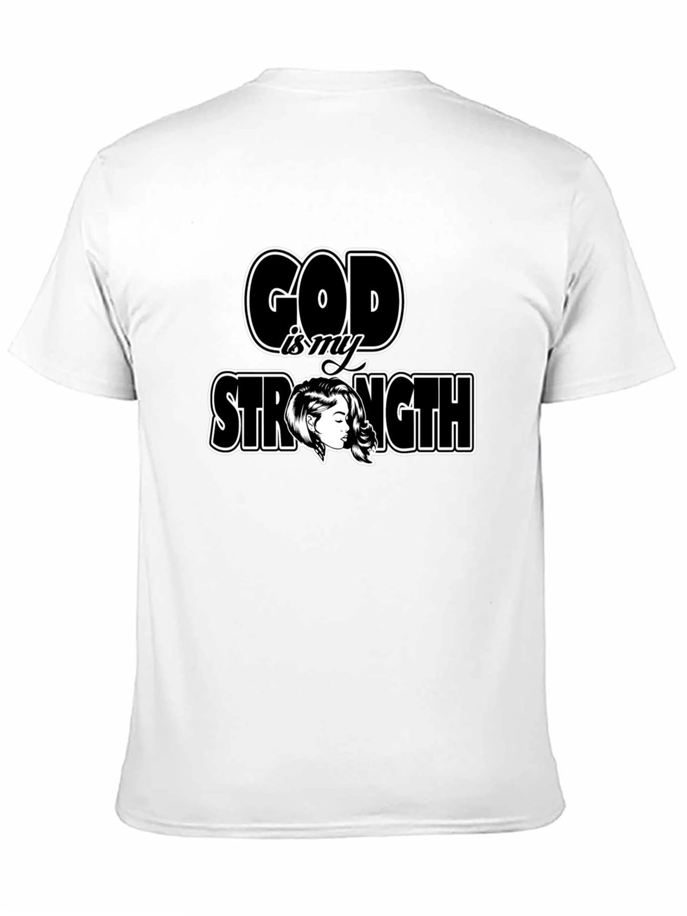 God is My Strength Graphic T-Shirt