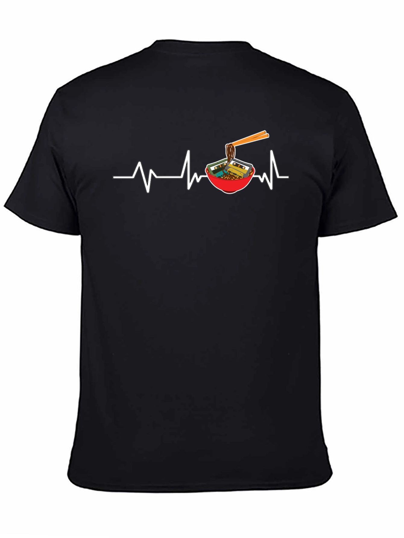 Ramen Heartbeat Graphic Tee