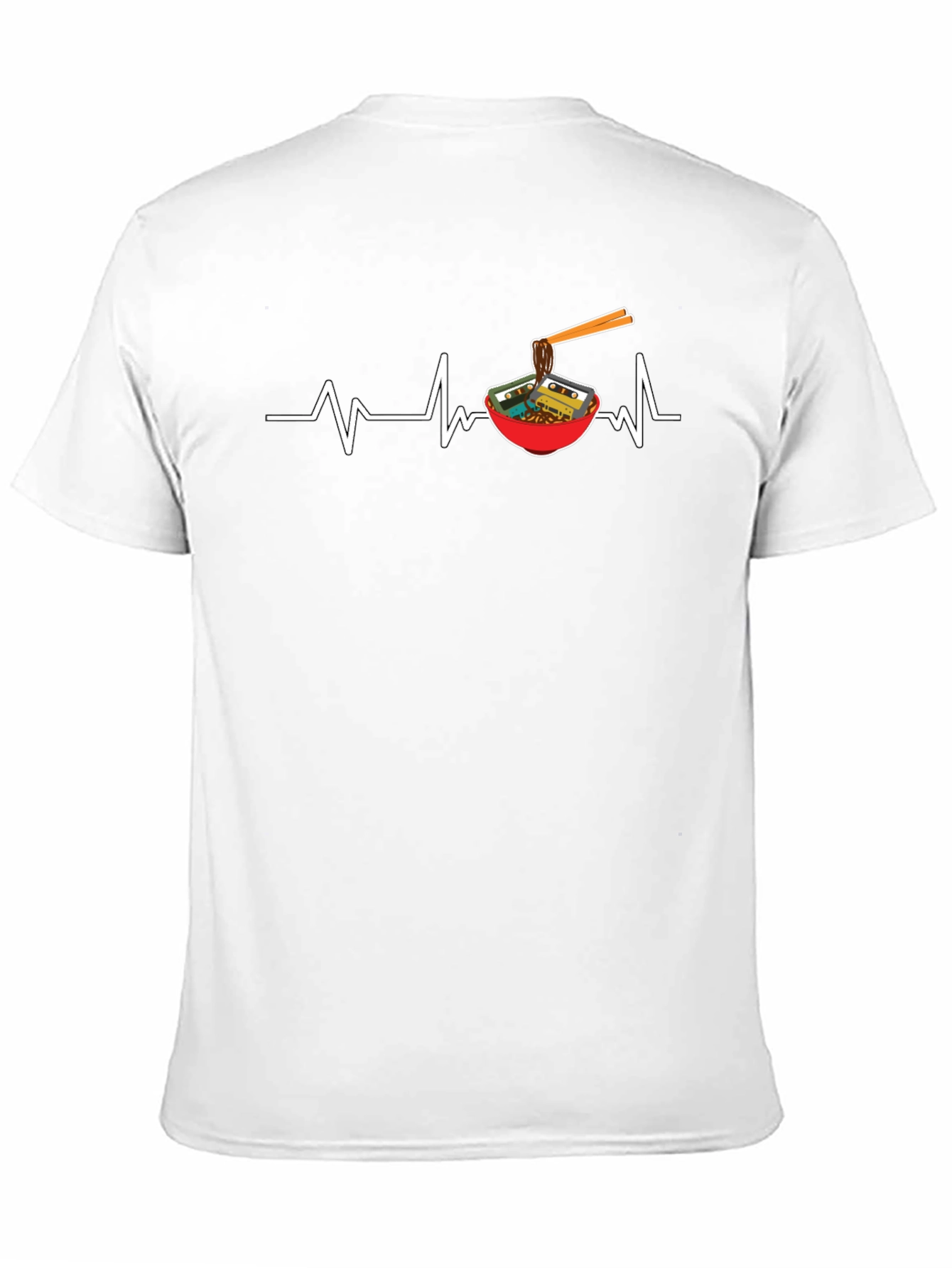 Ramen Heartbeat Graphic Tee