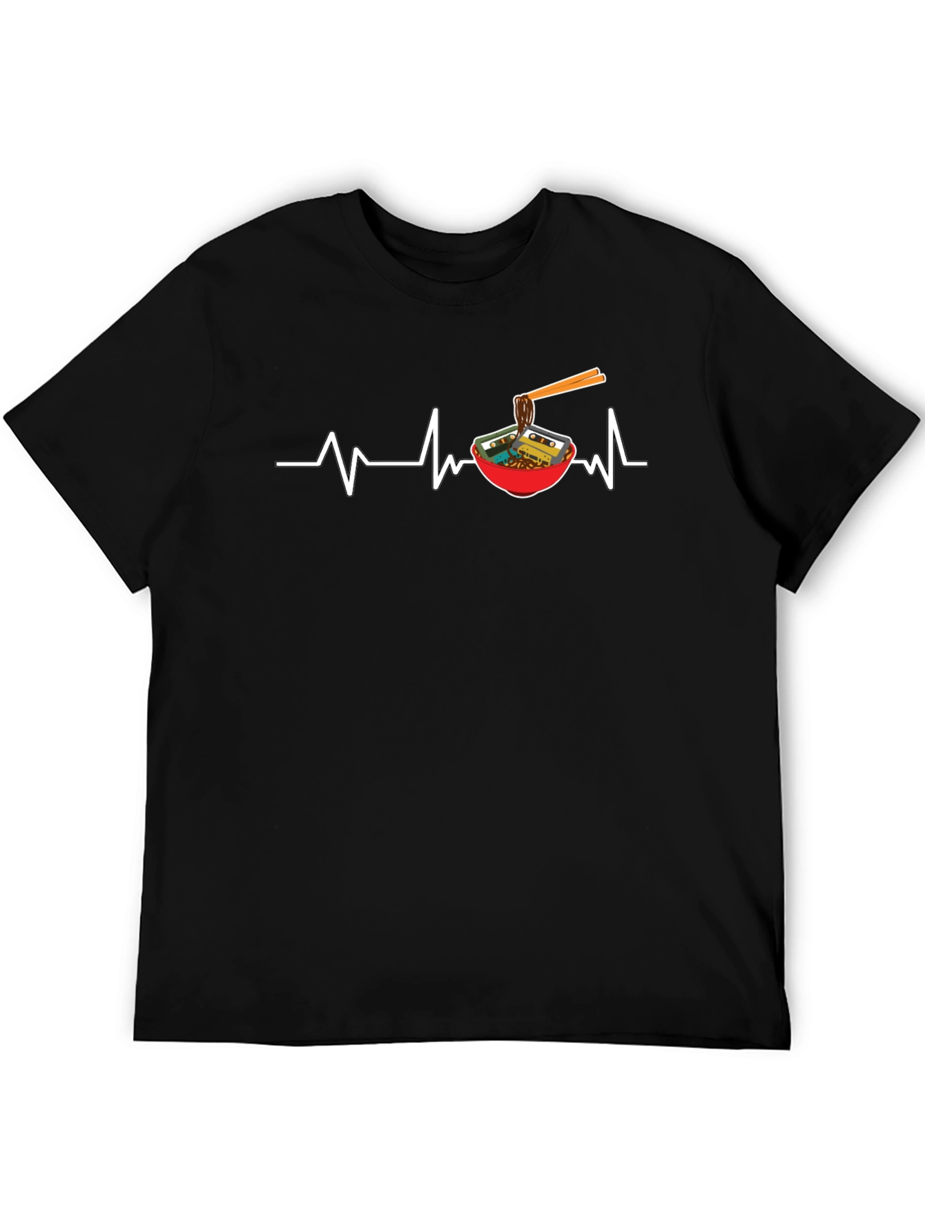 Ramen Heartbeat Graphic Tee