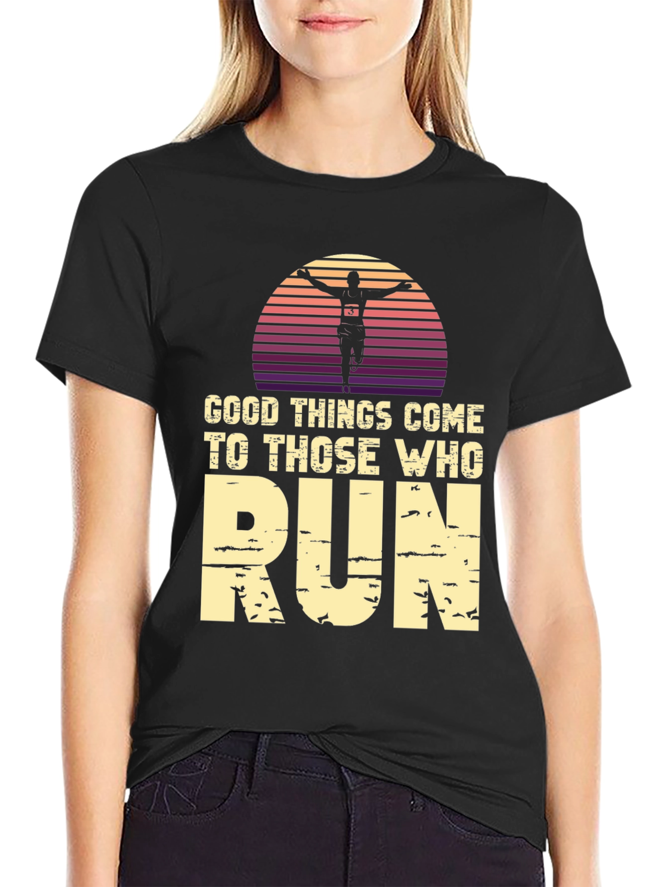 Good Things Come to Those Who Run Graphic Tee