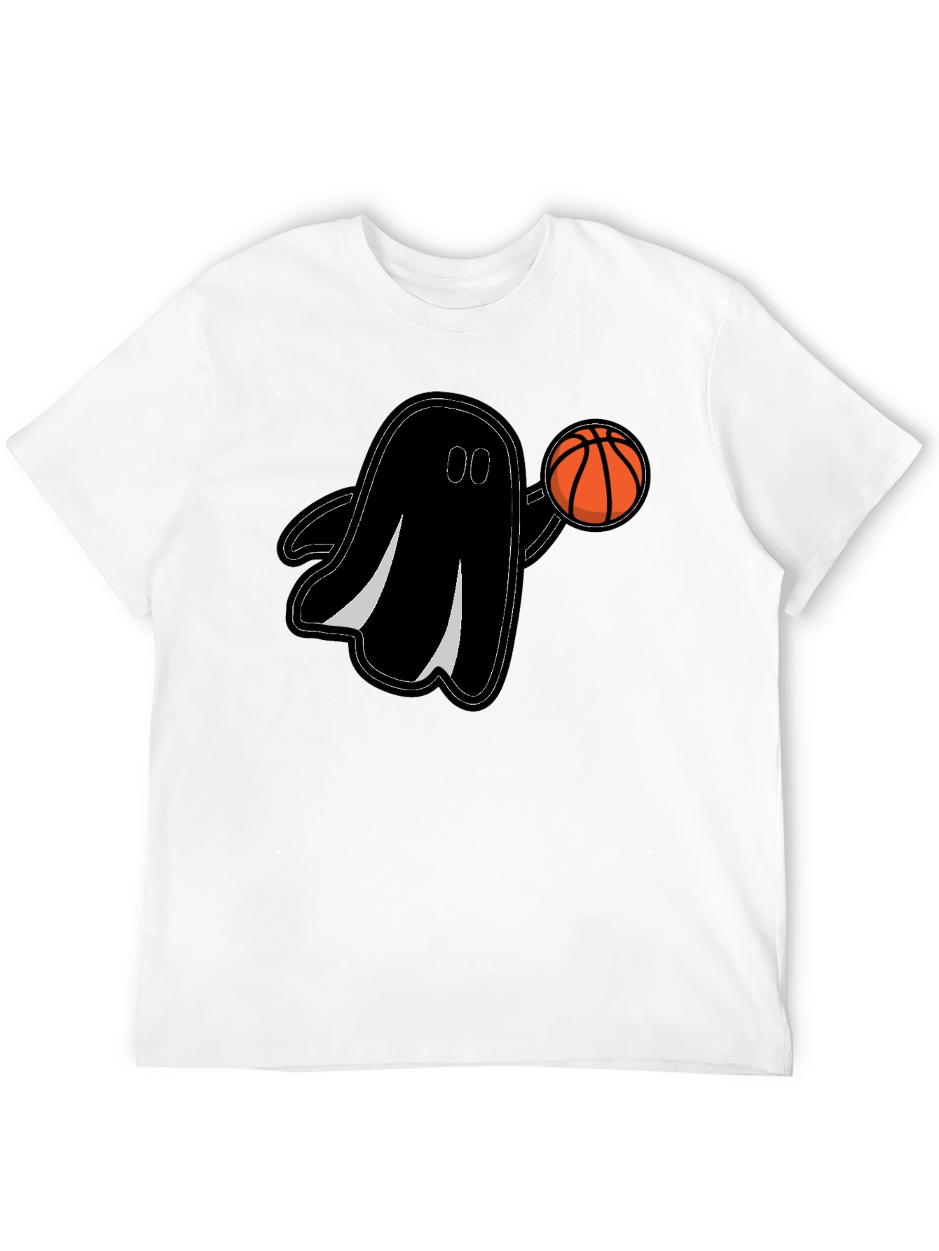 Ghost Basketball Graphic T-Shirt