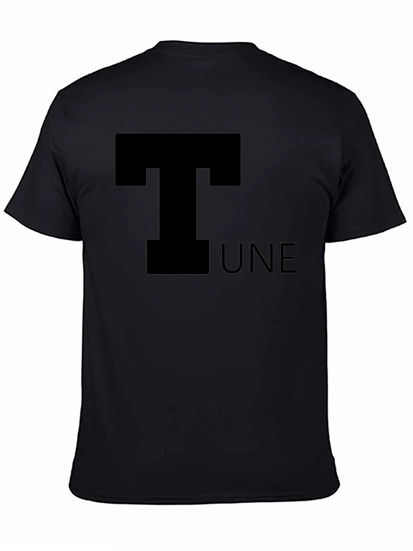 T-UNE Black Graphic Tee