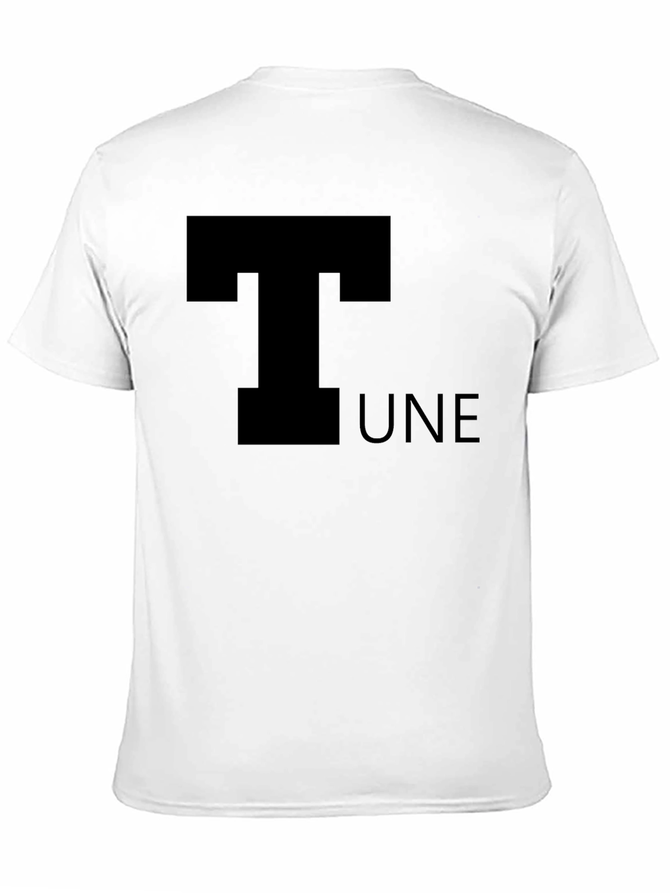 T-UNE Black Graphic Tee
