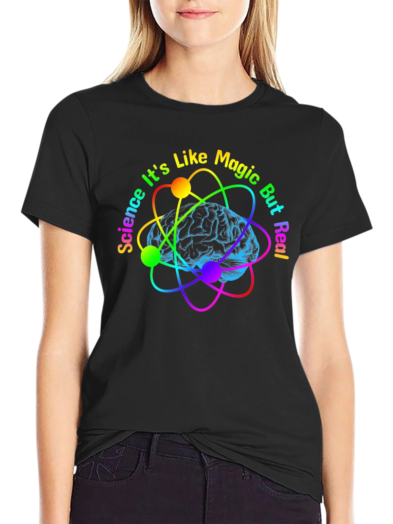 Science Its Like Magic Brain T-Shirt