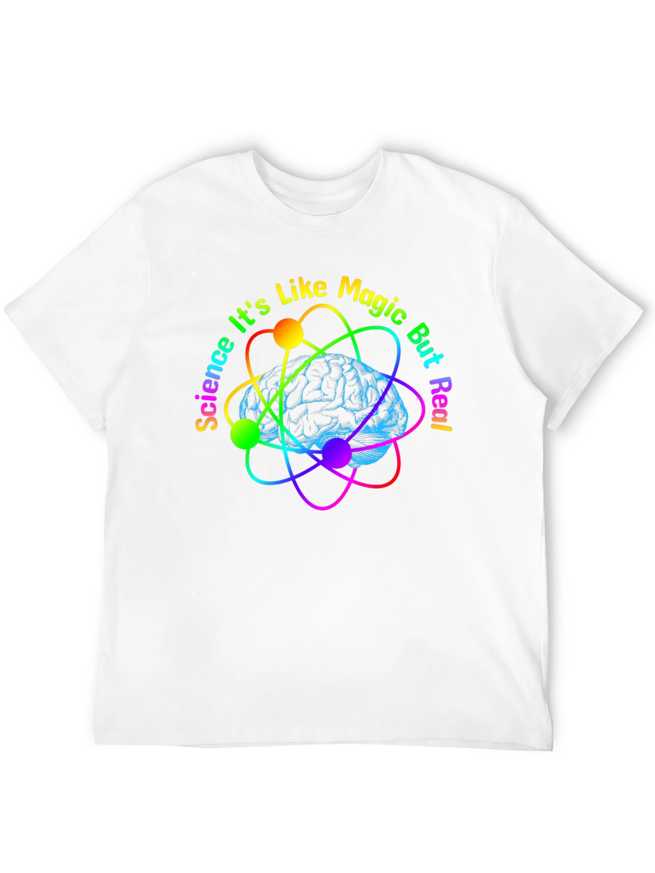 Science Its Like Magic Brain T-Shirt