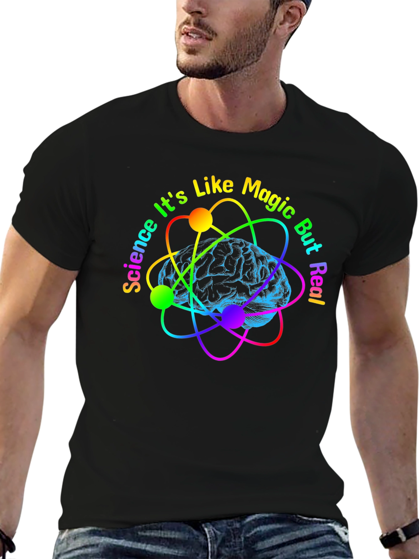 Science Its Like Magic Brain T-Shirt