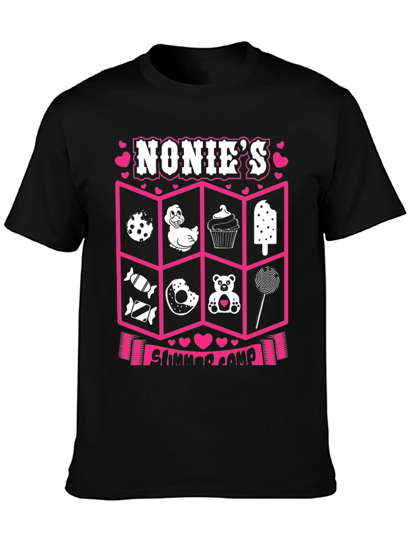 Nonies Summer Camp Graphic T-Shirt
