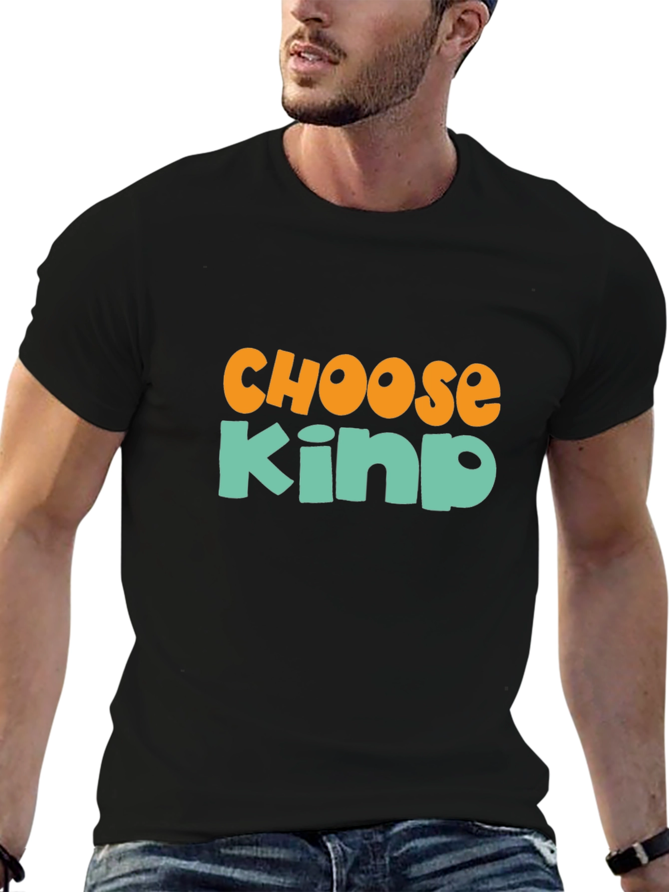 Choose Kind Graphic Tee - Black
