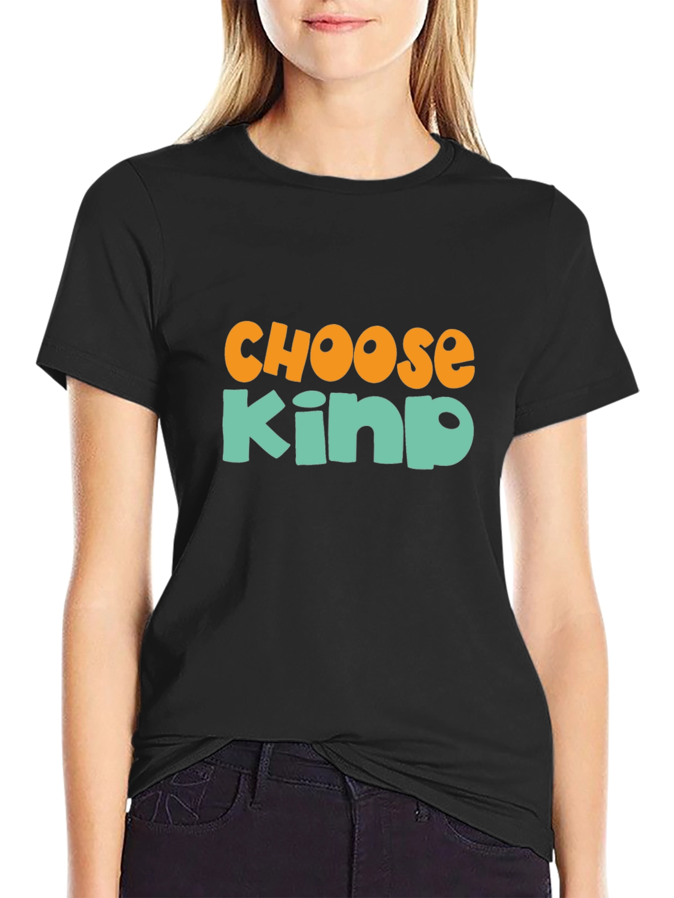 Choose Kind Graphic Tee - Black