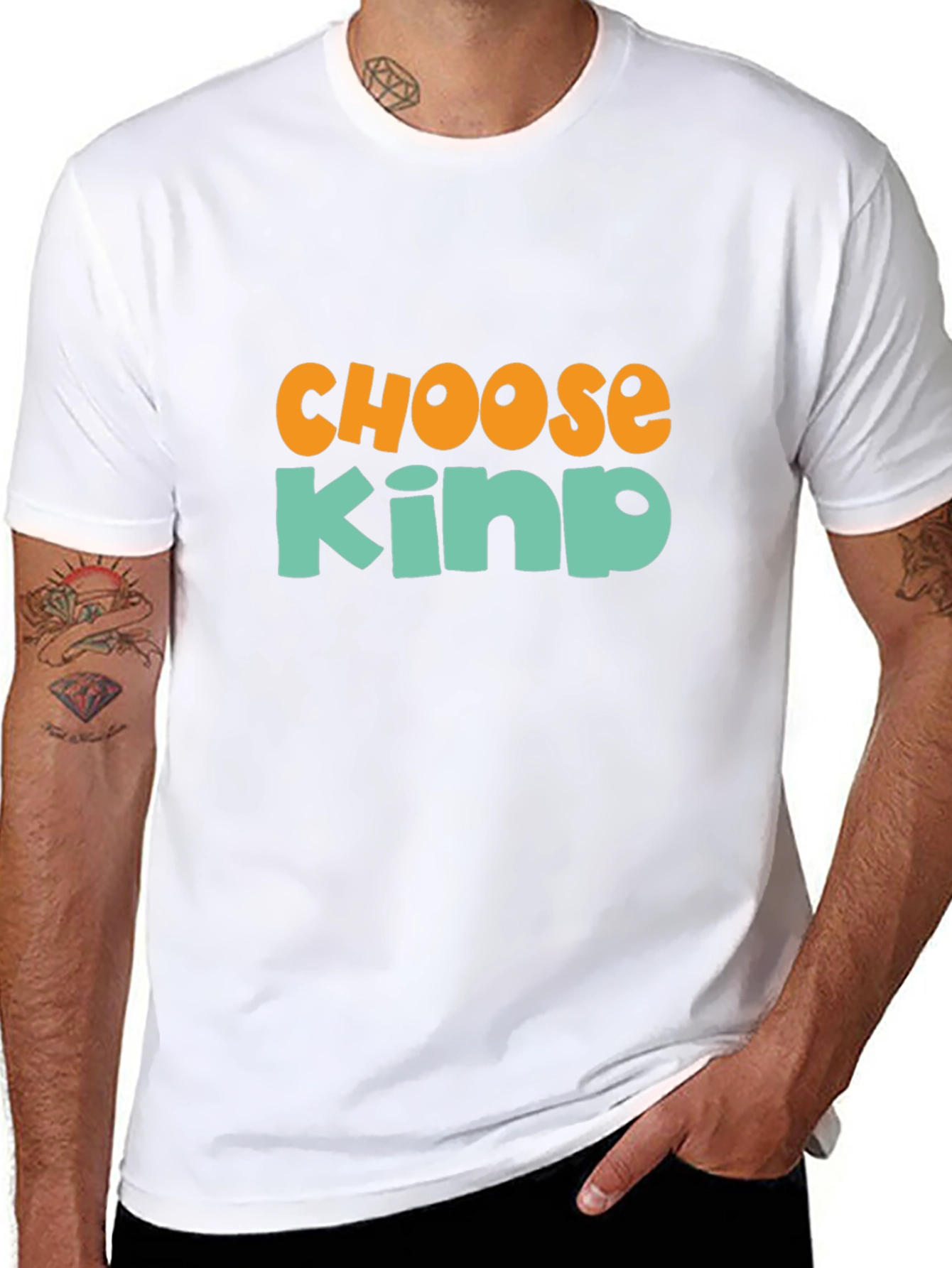 Choose Kind Graphic Tee - Black