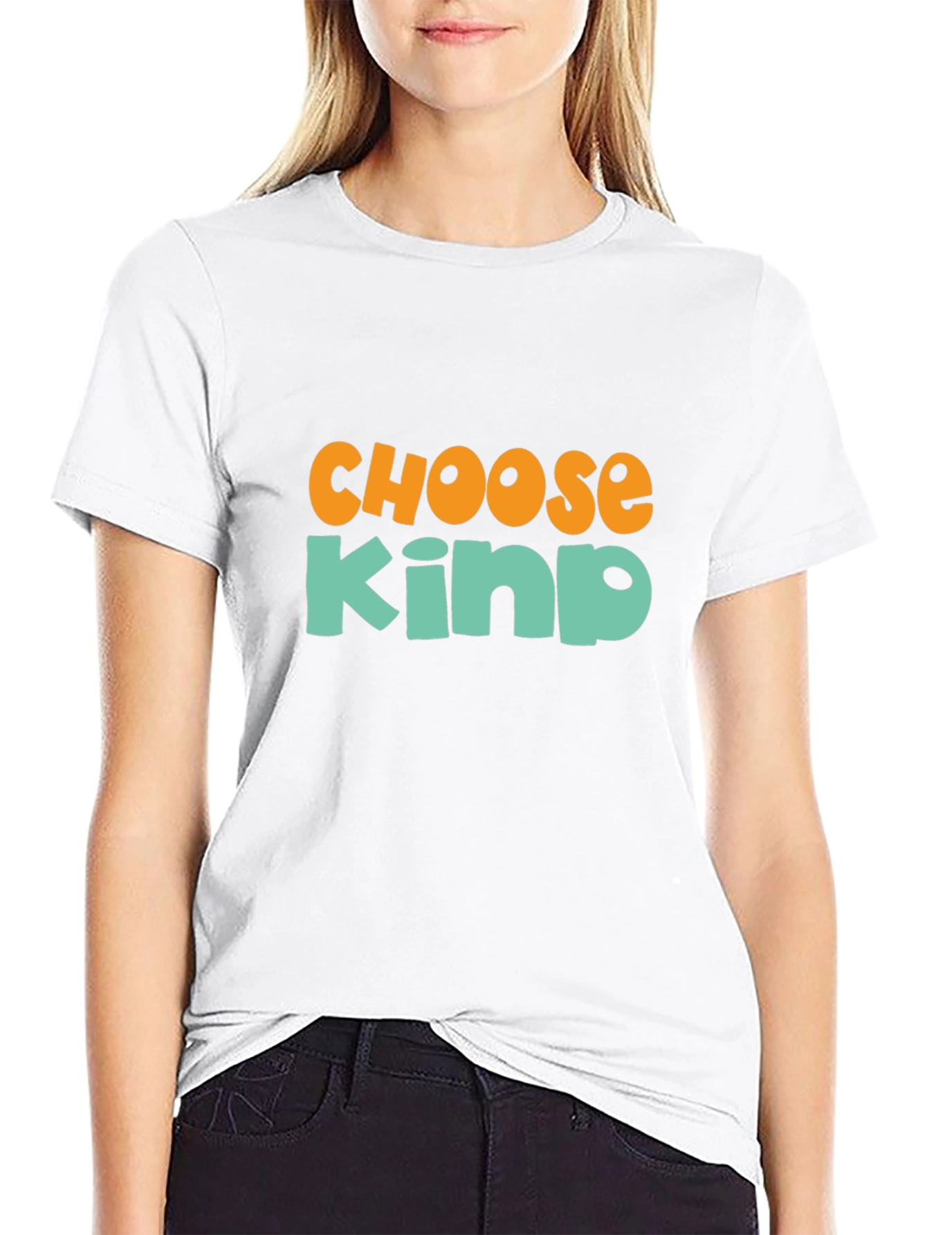 Choose Kind Graphic Tee - Black