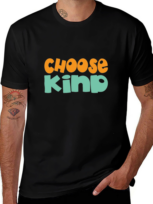 Choose Kind Graphic Tee - Black