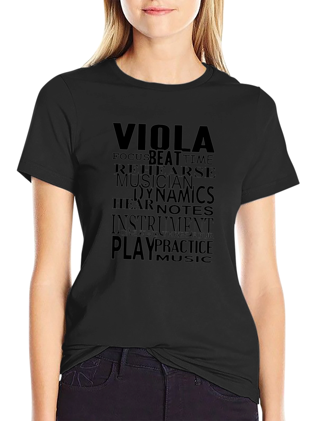 Viola Music T-Shirt - Musician Tee
