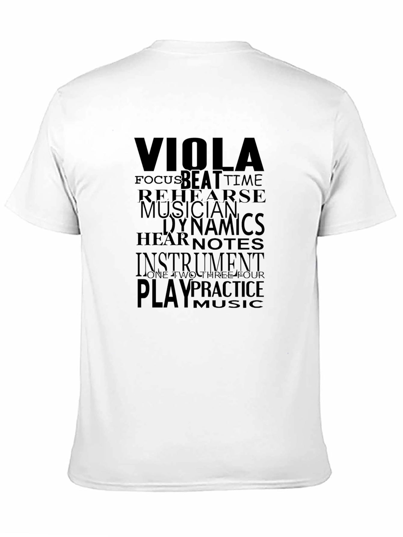 Viola Music T-Shirt - Musician Tee