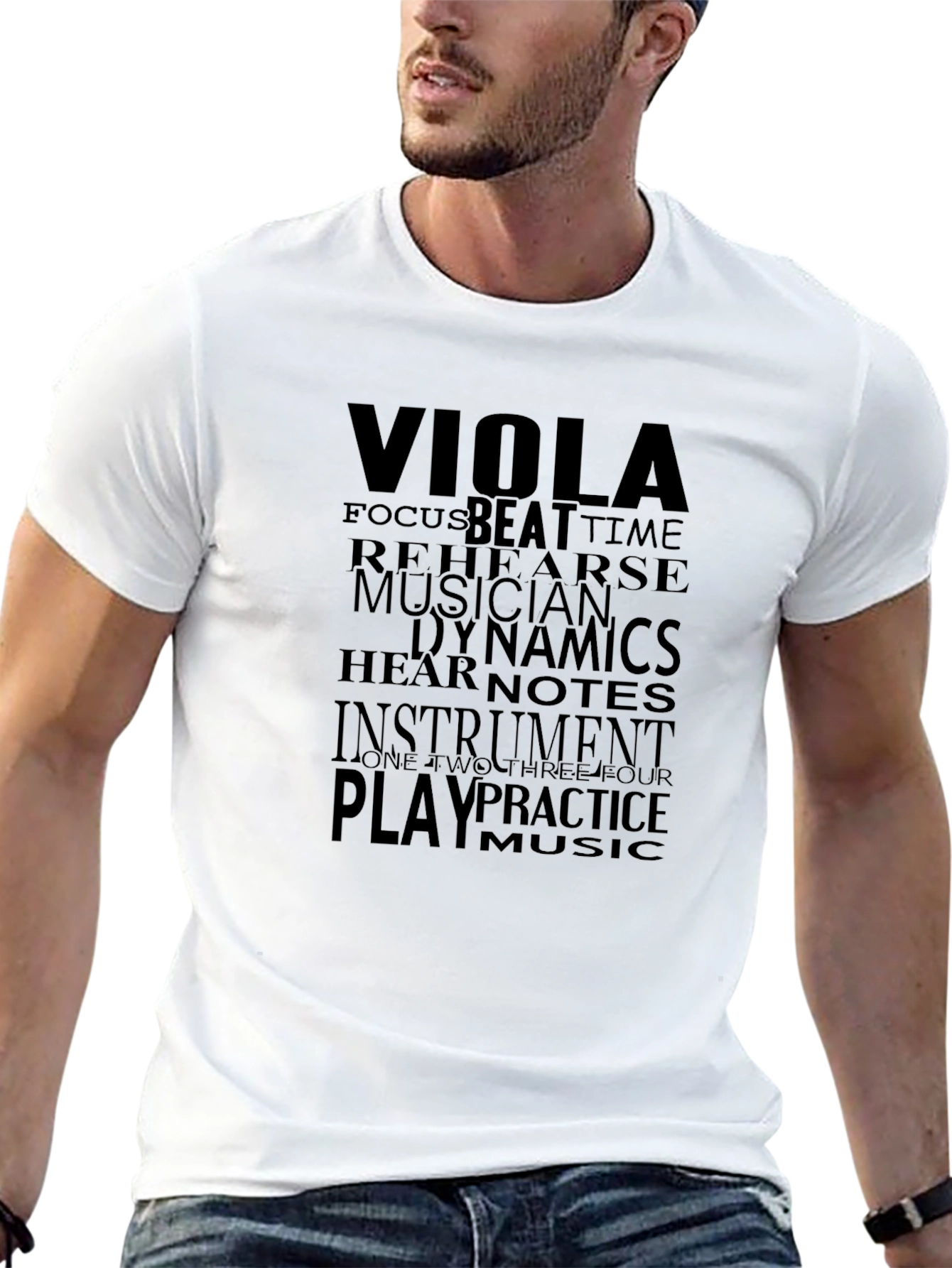 Viola Music T-Shirt - Musician Tee