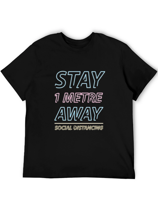 Stay Away Social Distancing Graphic T-Shirt