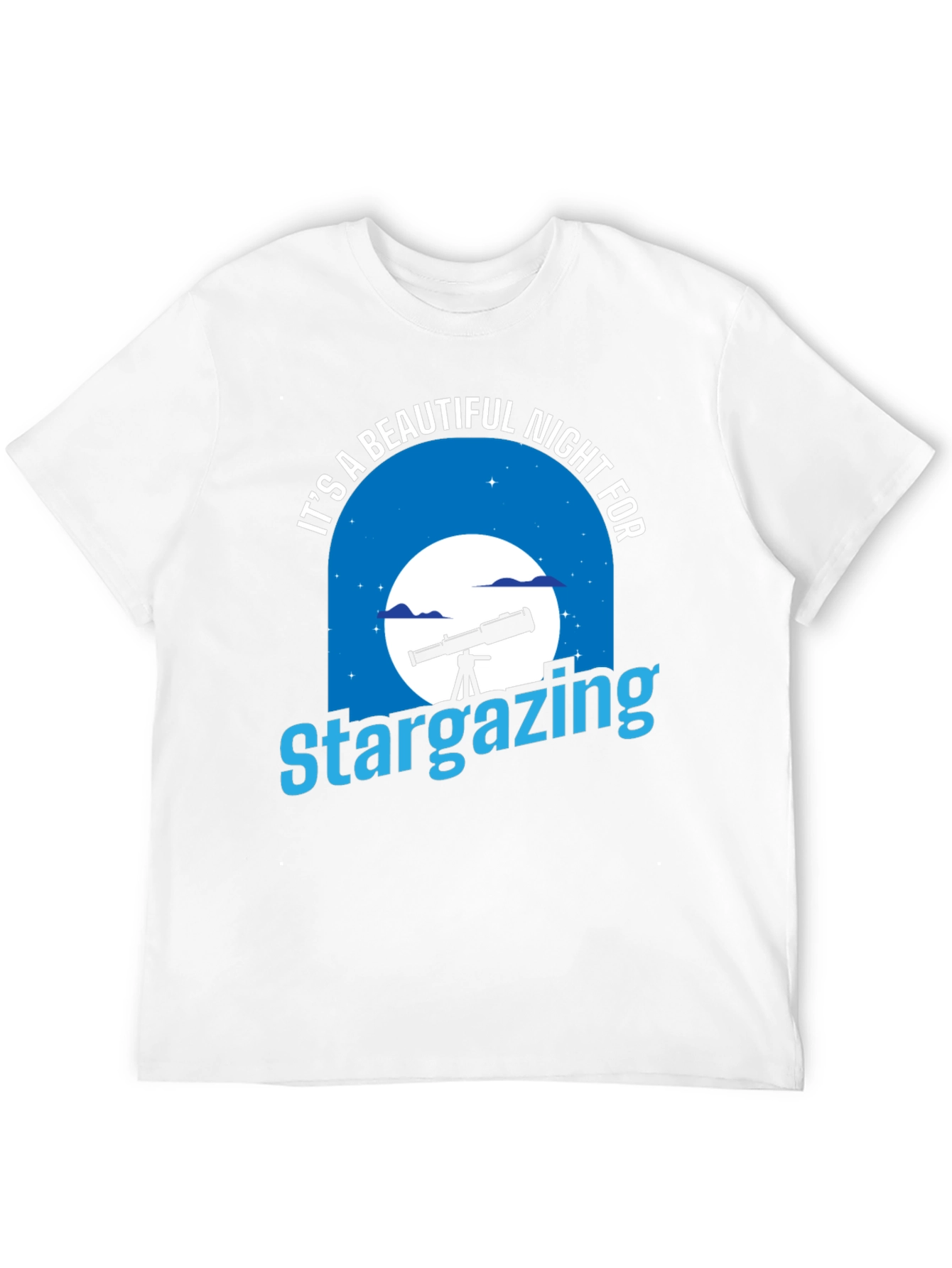 Stargazing Night Graphic T-Shirt