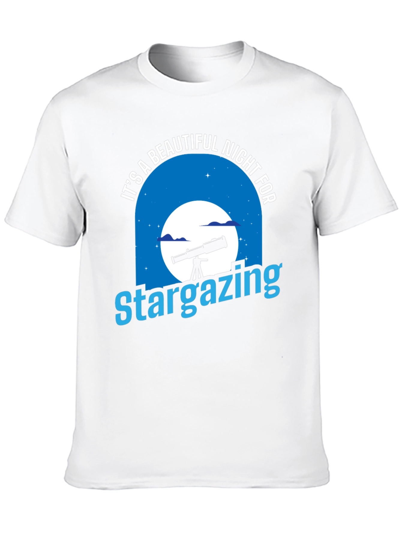 Stargazing Night Graphic T-Shirt