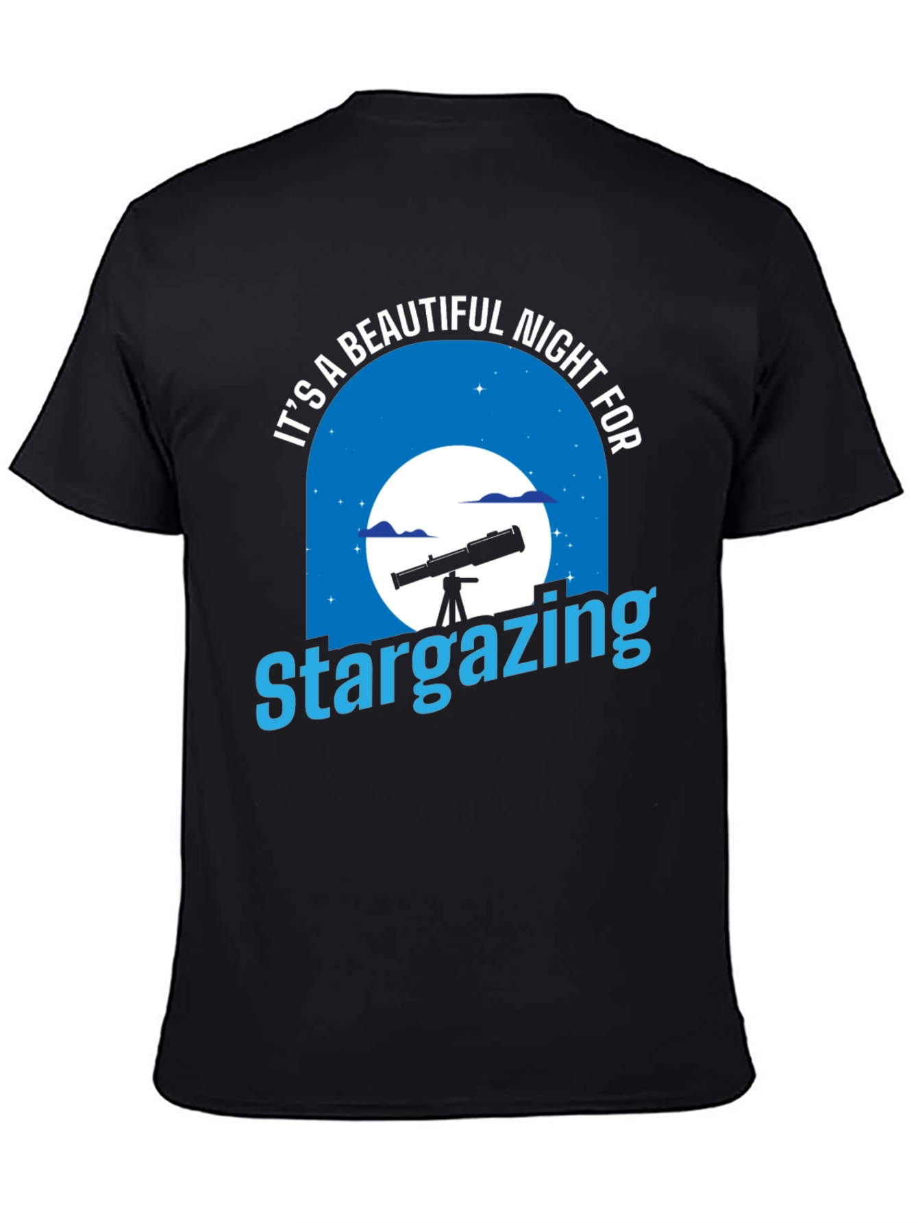 Stargazing Night Graphic T-Shirt