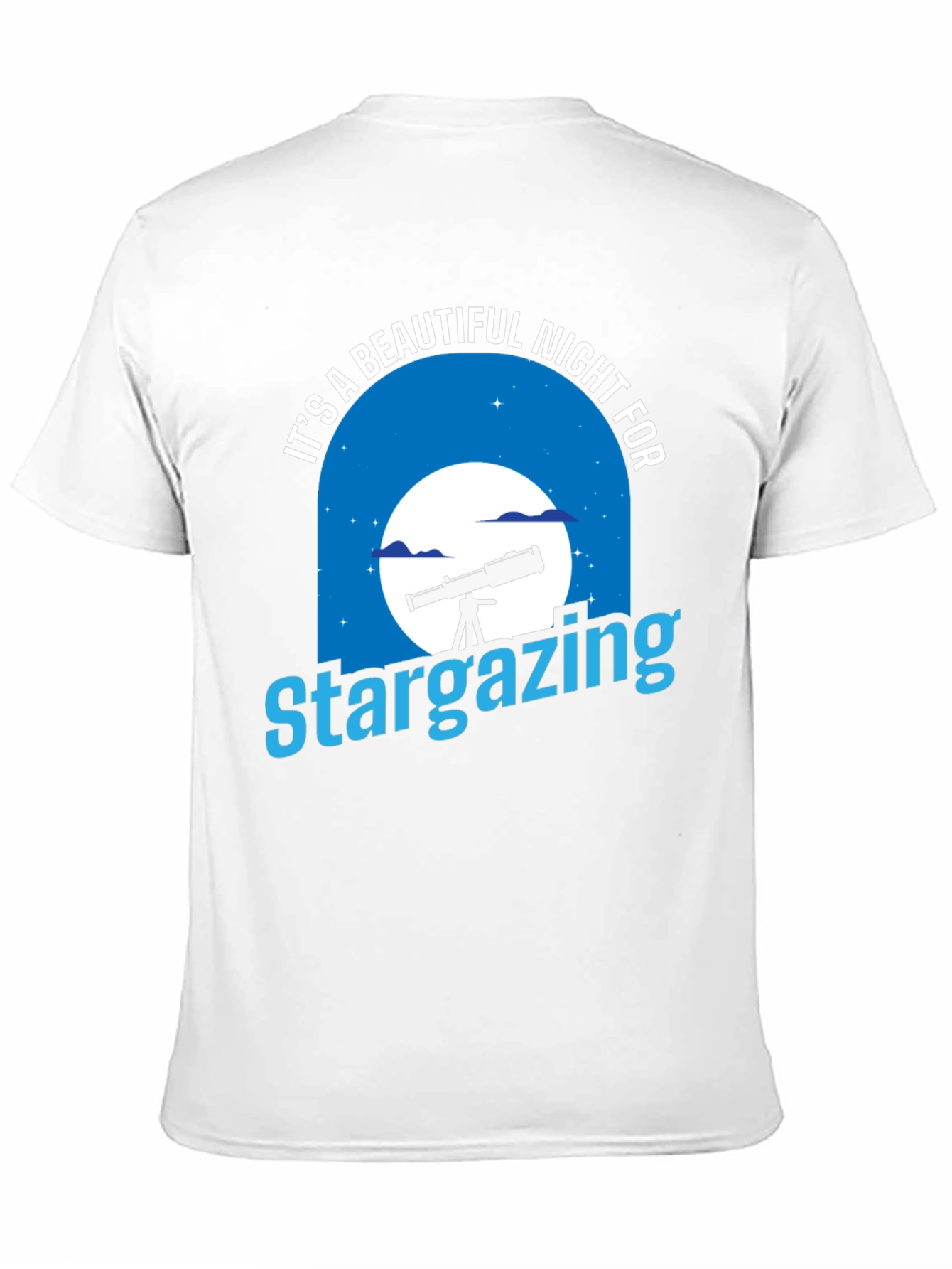 Stargazing Night Graphic T-Shirt