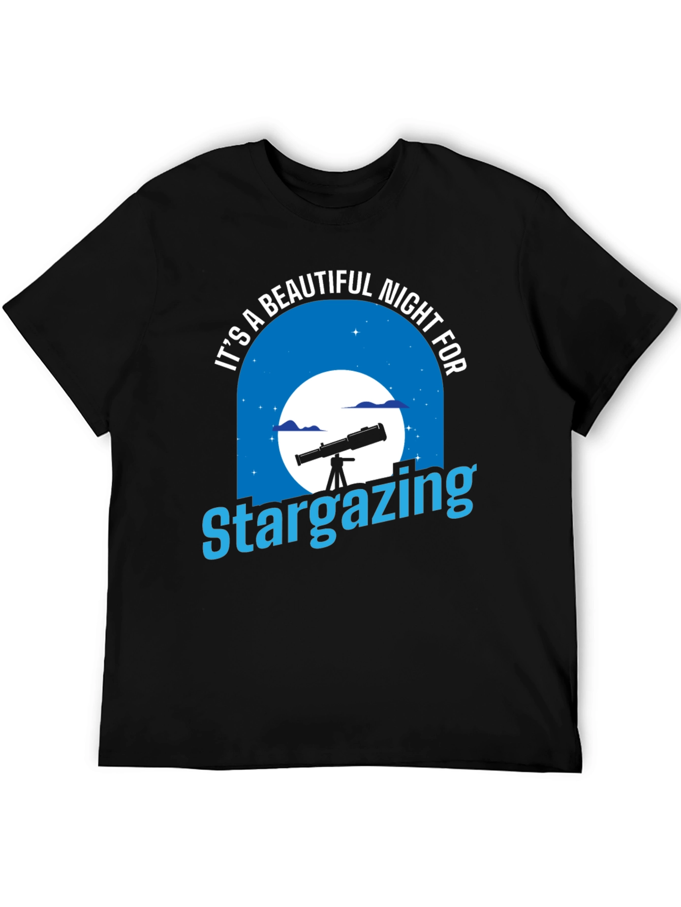 Stargazing Night Graphic T-Shirt