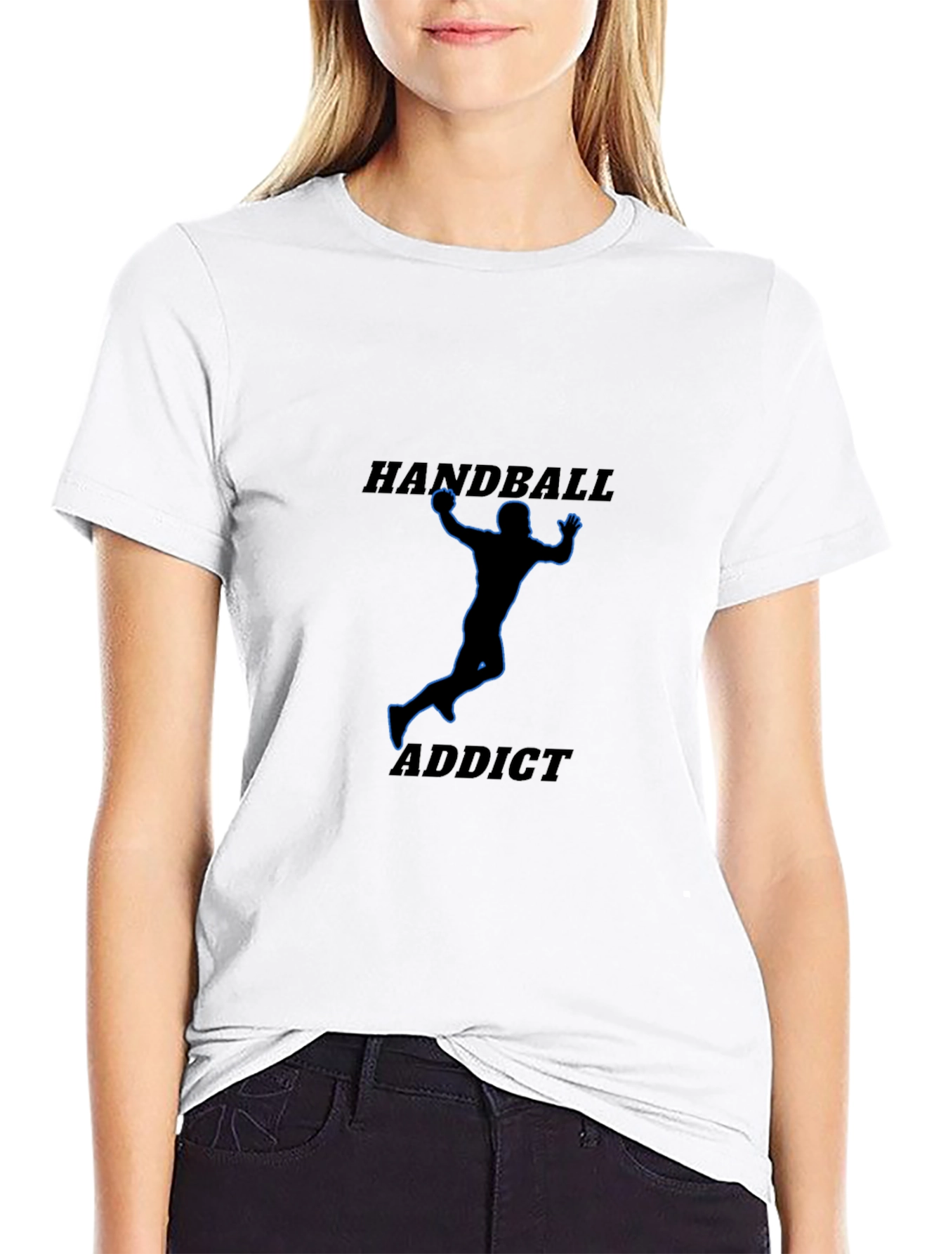Handball Addict Black T-Shirt