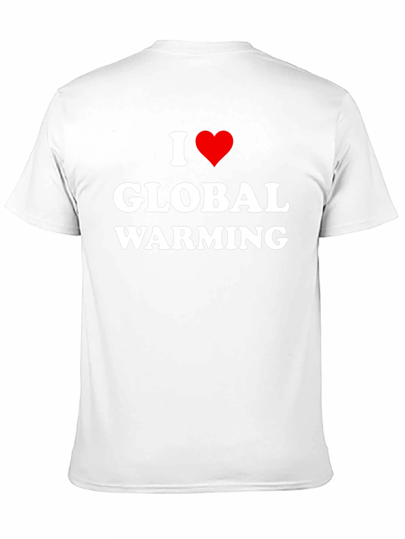 I Heart Global Warming Black T-Shirt